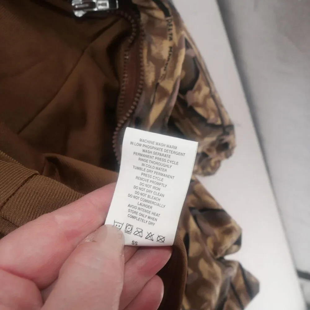 Vintage Columbia Delta Marsh Hooded Camo Jacket Men's XL Full Zip Hunting 1995